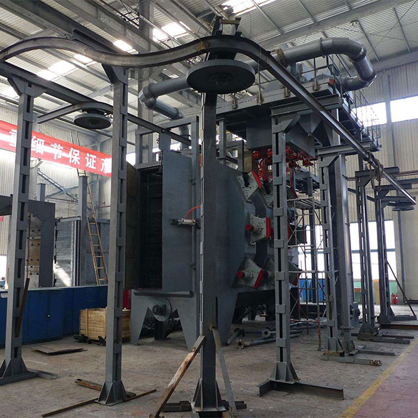 懸掛式多功能拋丸機(jī)組裝車(chē)間